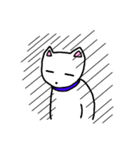 自立いぬ しろ（個別スタンプ：7）