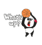 パンダのバスケットボール2（個別スタンプ：4）