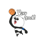 パンダのバスケットボール2（個別スタンプ：14）