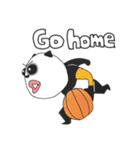 パンダのバスケットボール2（個別スタンプ：17）