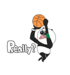 パンダのバスケットボール2（個別スタンプ：22）