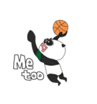 パンダのバスケットボール2（個別スタンプ：23）