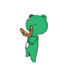 Frog Ben (Japanese  ver.)（個別スタンプ：11）