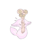 沁県の花のキツネ（個別スタンプ：11）