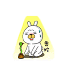 I'm cutie rabbit than dogs（個別スタンプ：14）