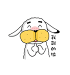 I'm cutie rabbit than dogs（個別スタンプ：35）