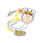 i jun (duck)（個別スタンプ：38）