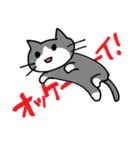 エキサイティング猫（個別スタンプ：21）