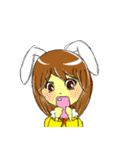 うさみみ(ちょこっと敬語)（個別スタンプ：36）