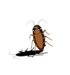 Mr.Cockroach ＆ Little Fly（個別スタンプ：7）