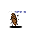 Mr.Cockroach ＆ Little Fly（個別スタンプ：25）