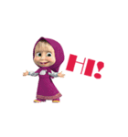 Masha and the Bear（個別スタンプ：1）