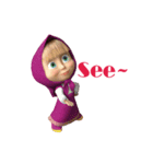 Masha and the Bear（個別スタンプ：3）