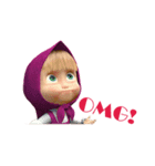 Masha and the Bear（個別スタンプ：4）
