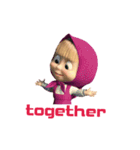 Masha and the Bear（個別スタンプ：11）