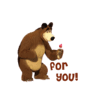 Masha and the Bear（個別スタンプ：30）