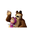 Masha and the Bear（個別スタンプ：38）