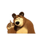 Masha and the Bear（個別スタンプ：40）