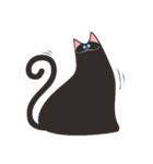 Black triangle cat（個別スタンプ：1）