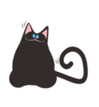 Black triangle cat（個別スタンプ：3）