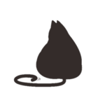 Black triangle cat（個別スタンプ：8）