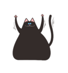 Black triangle cat（個別スタンプ：10）