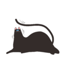 Black triangle cat（個別スタンプ：18）