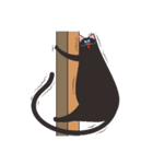 Black triangle cat（個別スタンプ：30）