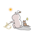 Rabbits and The Cat（個別スタンプ：23）