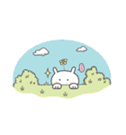 Rabbits and The Cat（個別スタンプ：24）