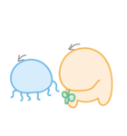 ごんべぇ＆さくらげ（個別スタンプ：3）
