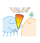 ごんべぇ＆さくらげ（個別スタンプ：40）