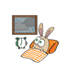 3-O ＆ Rabbit: Life of Rabbit ＆ Bunny（個別スタンプ：2）