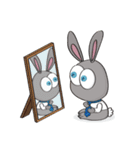 3-O ＆ Rabbit: Life of Rabbit ＆ Bunny（個別スタンプ：5）