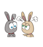 3-O ＆ Rabbit: Life of Rabbit ＆ Bunny（個別スタンプ：22）