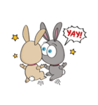 3-O ＆ Rabbit: Life of Rabbit ＆ Bunny（個別スタンプ：25）