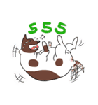 Fat Dog Slow Life（個別スタンプ：3）