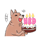 Fat Dog Slow Life（個別スタンプ：30）