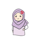 Aleena cute hijab（個別スタンプ：5）