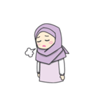 Aleena cute hijab（個別スタンプ：13）