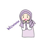 Aleena cute hijab（個別スタンプ：20）