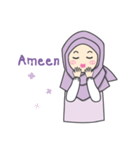 Aleena cute hijab（個別スタンプ：29）