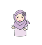 Aleena cute hijab（個別スタンプ：31）