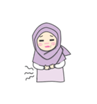 Aleena cute hijab（個別スタンプ：33）