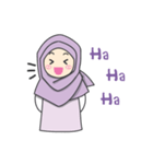 Aleena cute hijab（個別スタンプ：36）