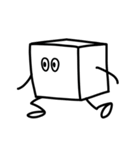 キューブくん1（個別スタンプ：7）