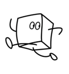 キューブくん1（個別スタンプ：8）