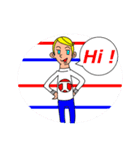 トムとアン（個別スタンプ：1）