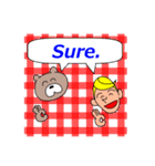 トムとアン（個別スタンプ：37）