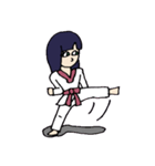 KM19 Taekwondo princess（個別スタンプ：5）